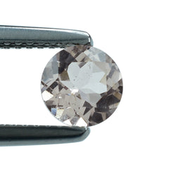 PEACH MORGANITE CUT ROUND (AA/HI) 6MM 0.70 Cts.