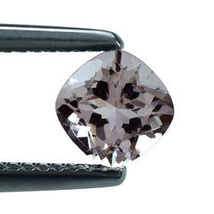 PEACH MORGANITE CUT CUSHION (A) 6MM 0.79 Cts.