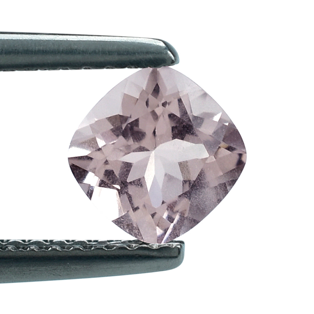 PINK MORGANITE CUT CUSHION (A) 6MM 0.76 Cts.