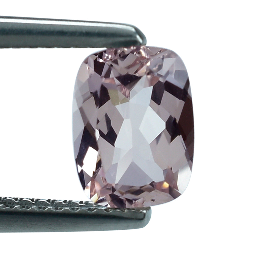 PINK MORGANITE CUT CUSHION (A) 8X6MM 1.26 Cts.