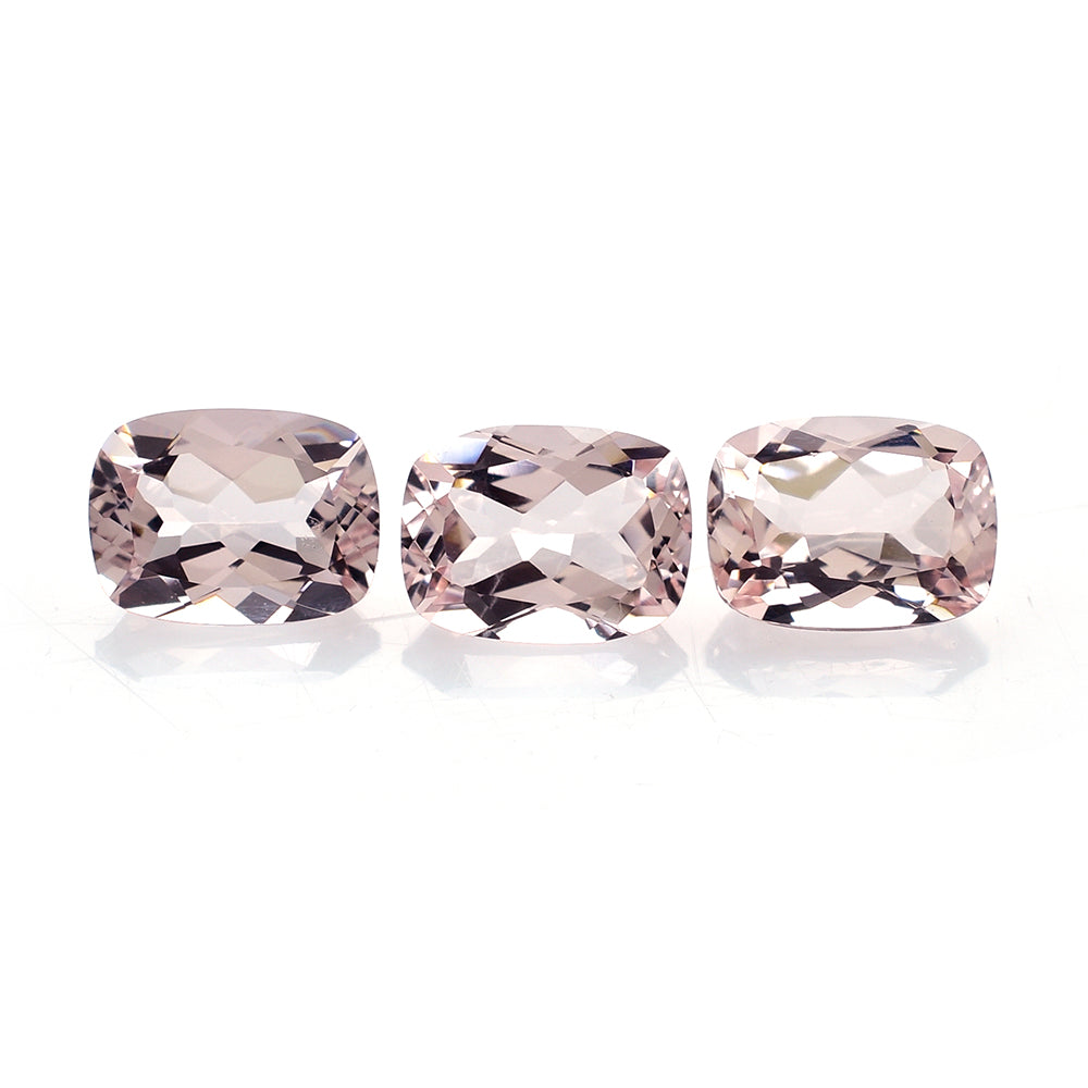 PINK MORGANITE CUT CUSHION (A) 8X6MM 1.26 Cts.