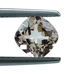 PEACH MORGANITE CUT CUSHION (A/SI) 7MM 1.28 Cts.