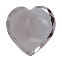 PEACH MORGANITE CUT HEART (A) 5MM 0.39 Cts.