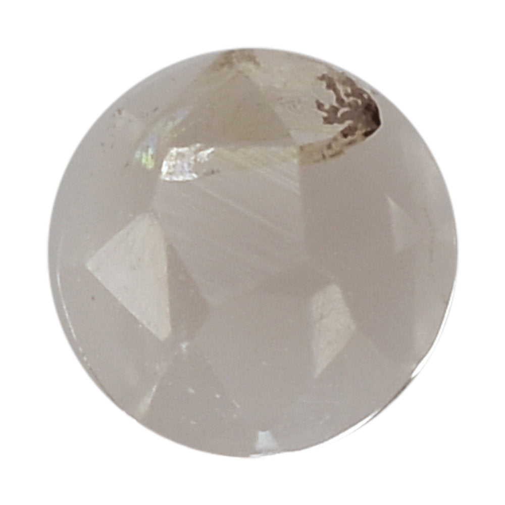 PEACH MORGANITE FOOTBALL CUT ROUND CAB (AA/HI) 2.50MM 0.05 Cts.