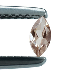 PEACH MORGANITE CUT MARQUISE (AA/HI) 5X2.50MM 0.13 Cts.