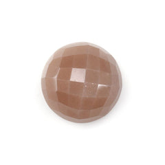 MOCHA MOONSTONE CHECKER ROUND CAB 16MM 15.17 Cts.