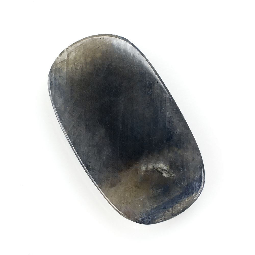 BIO-COLOR MULTI SAPPHIRE ROSE CUT CUSHION CAB 32.30X18MM 31.9 Cts.