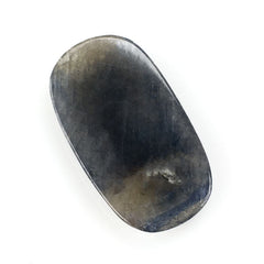 BIO-COLOR MULTI SAPPHIRE ROSE CUT CUSHION CAB 32.30X18MM 31.9 Cts.