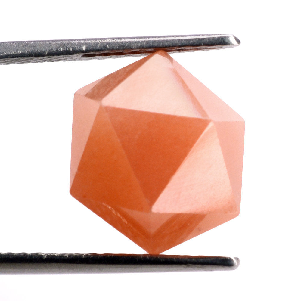 ORANGE AVENTURINE CUT FANCY SHAPE 12MM 11.68 Cts.