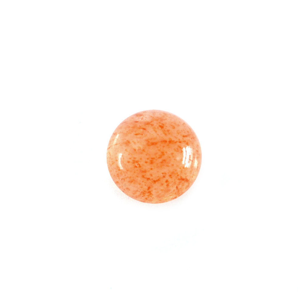 ORANGE AVENTURINE ROUND CAB 4MM 0.29 Cts.