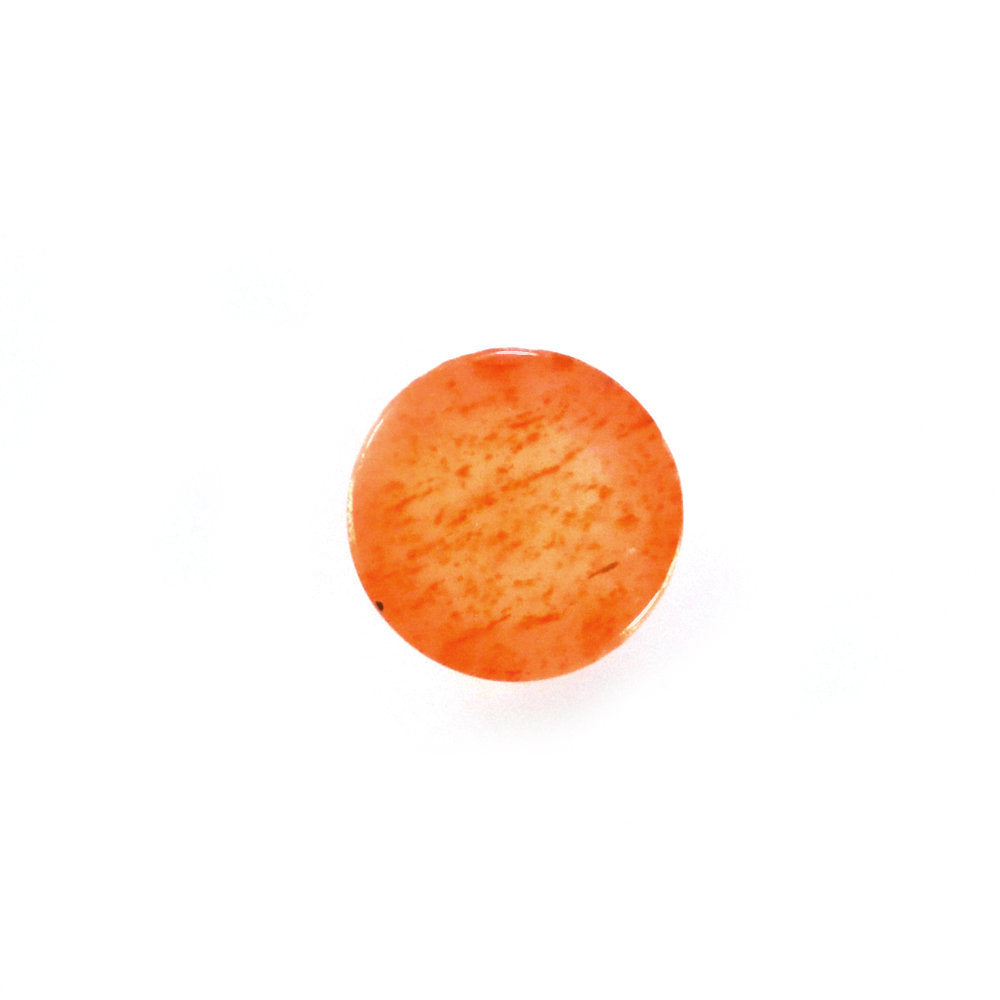 ORANGE AVENTURINE ROUND CAB 4MM 0.29 Cts.