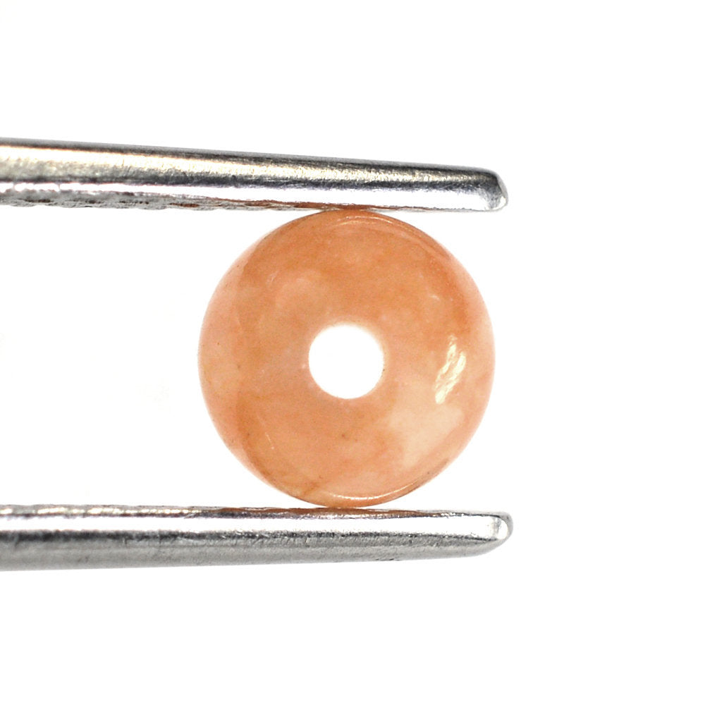 ORANGE AVENTURINE PLAIN ROUND BALLS (FULL DRILL 1.50MM) 6MM 1.49 Cts.