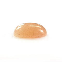 ORANGE AVENTURINE PLAIN OVAL CAB (MEDIUM/CLEAN) 14X10 MM 5.75 CTS