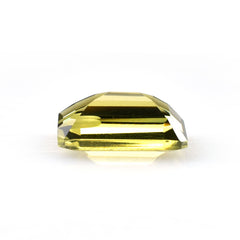 OLIVE QUARTZ CUT OCTAGON (MEDIUM)(CLEAN) 14.00X10.00 MM 6.67 Cts.