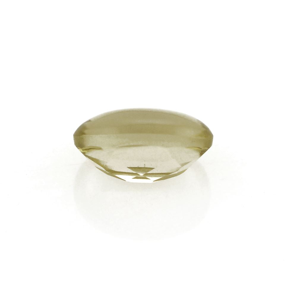OLIVE QUARTZ BUFFTOP OVAL 7X5MM 0.82 Cts.