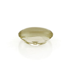 OLIVE QUARTZ BUFFTOP OVAL 7X5MM 0.82 Cts.