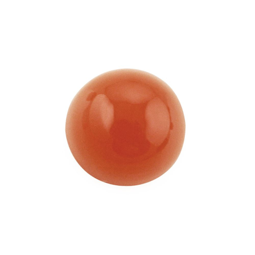 ORANGE MOONSTONE ROUND CAB 6MM 0.94 Cts.