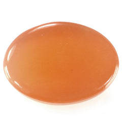 ORANGE MOONSTONE OVAL CAB 18X13MM 15.65 Cts.