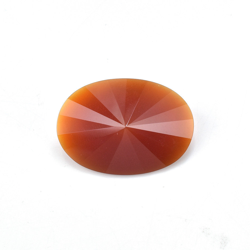 ONYX RED SPIRIT SUN CUT OVAL (RED/) 22.00X15.50 MM 13.60 Cts.