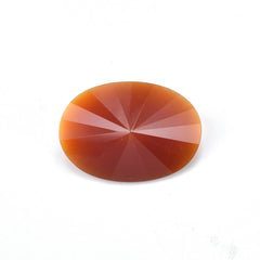 ONYX RED SPIRIT SUN CUT OVAL (RED/) 22.00X15.50 MM 13.60 Cts.