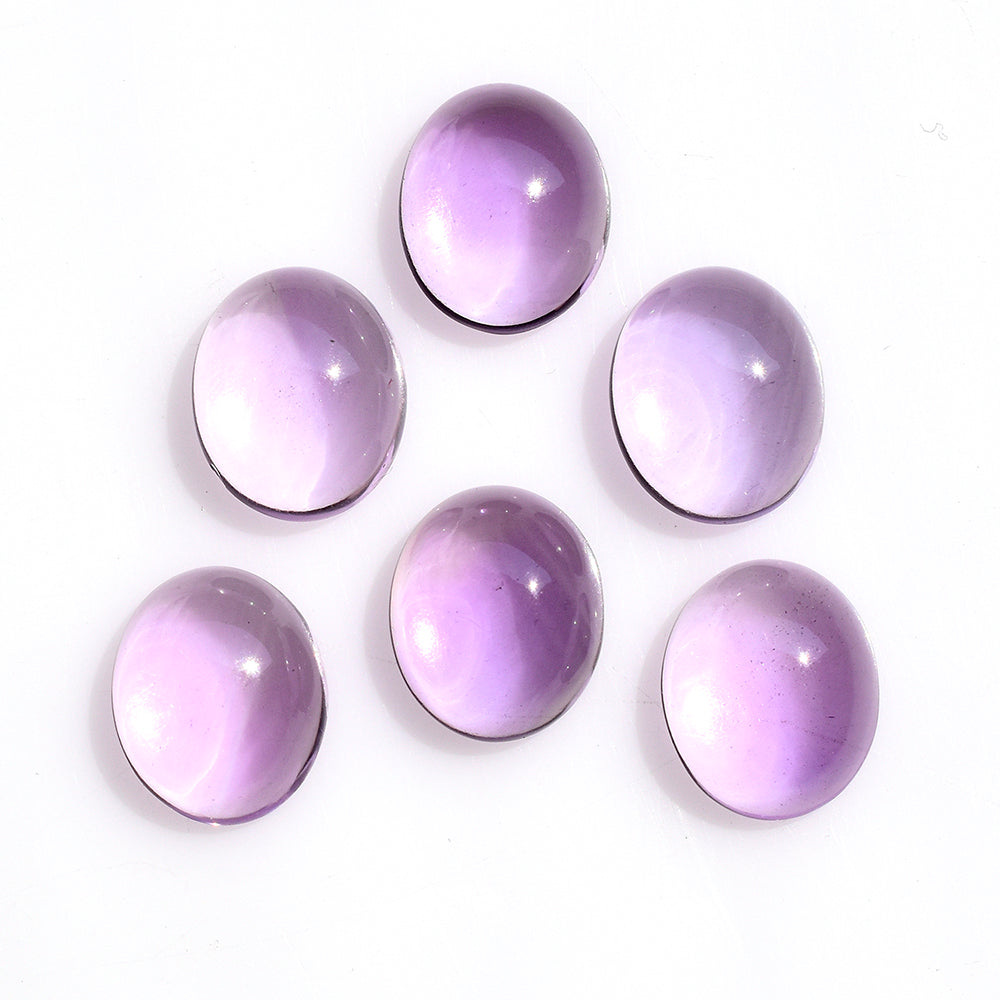 PINK AMETHYST PLAIN OVAL CAB (AAA/CLEAN) 12.00X10.00 M 4.78 Cts.