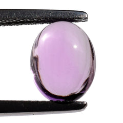 PINK AMETHYST PLAIN OVAL CAB (AAA/CLEAN) 10.00X8.00 MM 3.04 Cts.