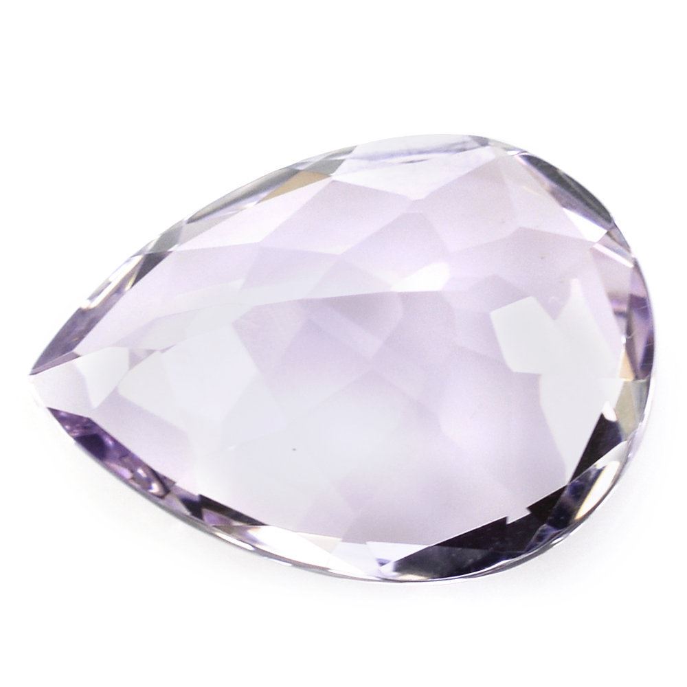 PINK AMETHYST CUT PEAR 21X16MM 17.10 Cts.