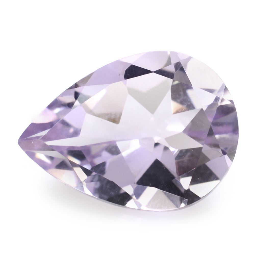 PINK AMETHYST CUT PEAR 15X11MM 6.15 Cts.