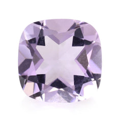 PINK AMETHYST CUT CUSHION 7MM 1.33 Cts.