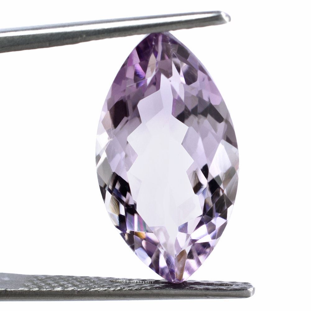 PINK AMETHYST CUT MARQUISE 20X11MM 8.42 Cts.