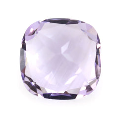 PINK AMETHYST CUT CUSHION 9MM 2.60 Cts.
