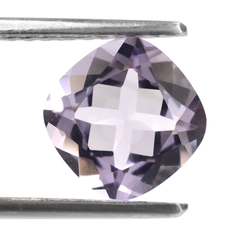PINK AMETHYST CUT CUSHION 9MM 2.60 Cts.