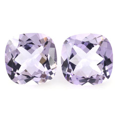 PINK AMETHYST CUT CUSHION 9MM 2.60 Cts.