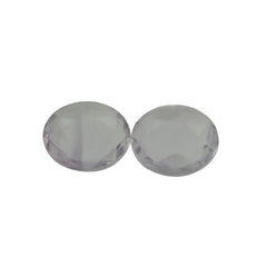 PINK AMETHYST CUT ROUND WITH BOTH SIDE TABLE 6.50MM 0.58 Cts.