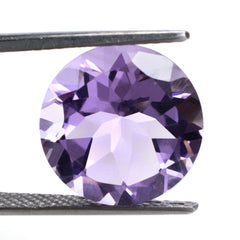 PINK AMETHYST CUT ROUND 15MM 10.00 Cts.