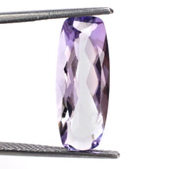PINK AMETHYST CUT CUSHION ELONGATED 20X8MM 5.60 Cts.