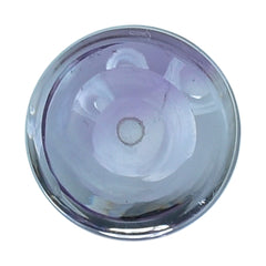 PINK AMETHYST CONCAVE CUT BALL (DES#136) (HALF DRILL) (MEDIUM) 10MM 6.35 Cts.