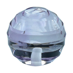 PINK AMETHYST CONCAVE CUT BALL (DES#136) (HALF DRILL) (MEDIUM) 10MM 6.35 Cts.