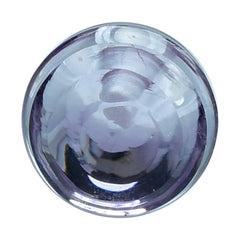PINK AMETHYST CONCAVE CUT BALL (DES#136) (HALF DRILL) (MEDIUM) 10MM 6.35 Cts.