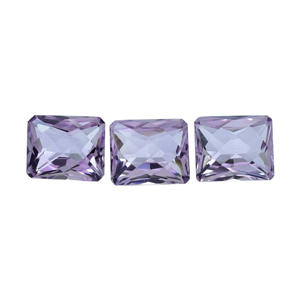 PINK AMETHYST SPECIAL CHECKER CUT OCTAGON (DES#56) (LITE) 12X10MM 6.18 Cts.