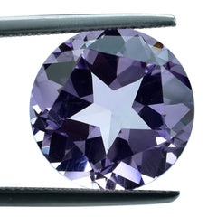 PINK AMETHYST PENTAGON ROUND WITH STAR CUT BACK (DES#44) (MEDIUM) 15MM 10.88 Cts.