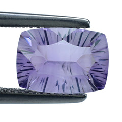 PINK AMETHYST CONCAVE CUT CUSHION(MEDIUM) 14X10MM 5.42 Cts.