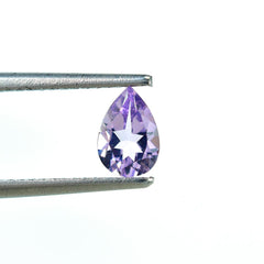 PINK AMETHYST CUT PEAR (A/CLEAN) 6.50X4.50 MM 0.45 CTS