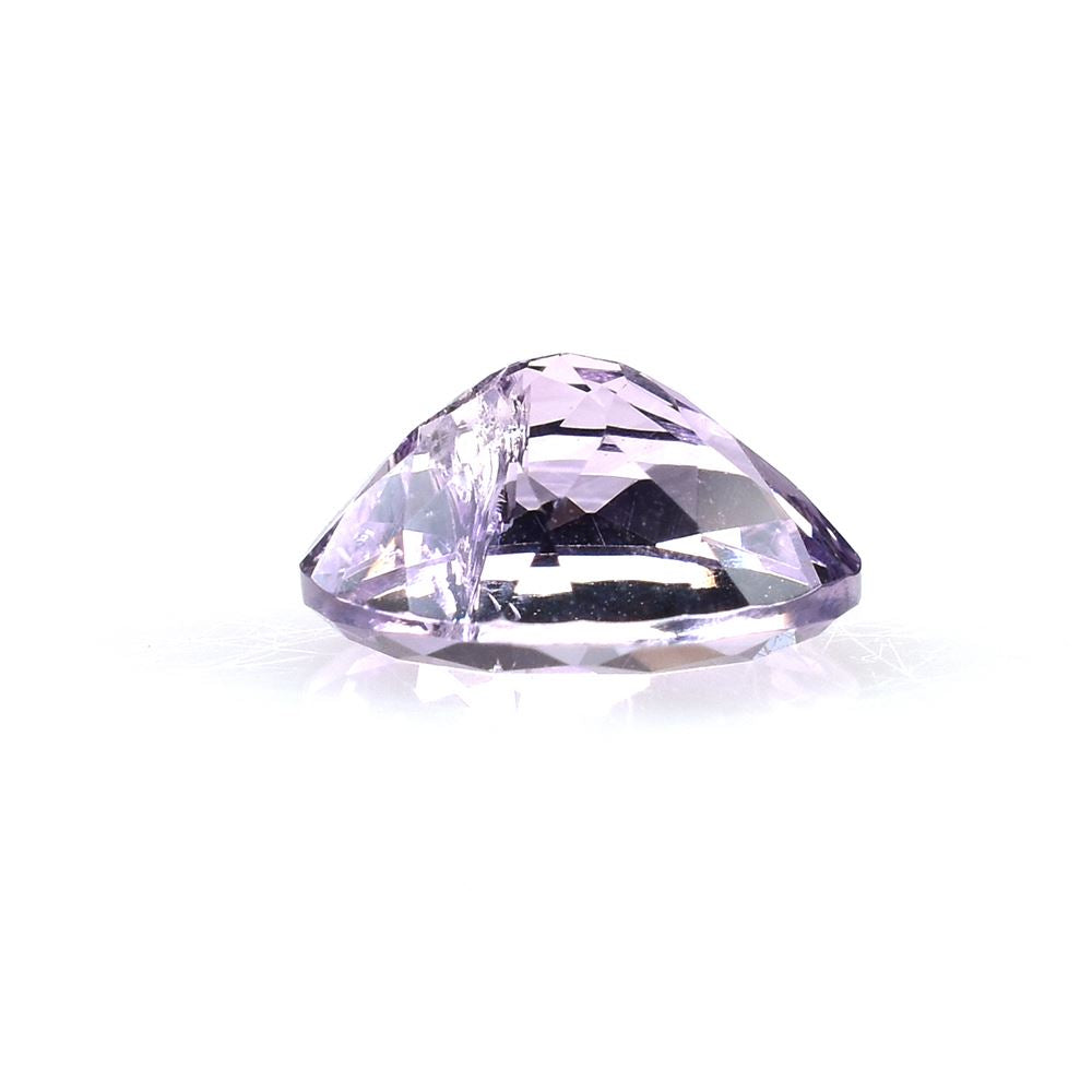 PINK AMETHYST CUT OVAL (VERY LIGHT)(HI) 10.00X8.00 MM 2.27 CTS