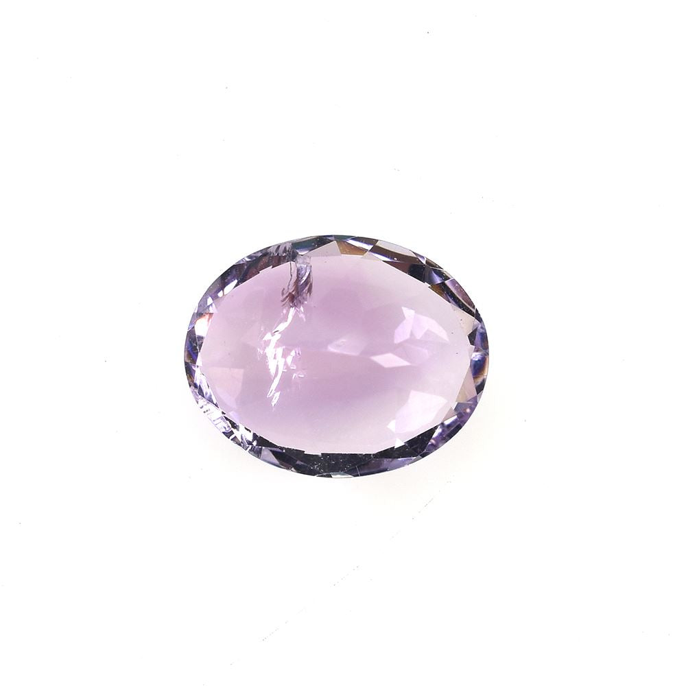 PINK AMETHYST CUT OVAL (VERY LIGHT)(HI) 10.00X8.00 MM 2.27 CTS