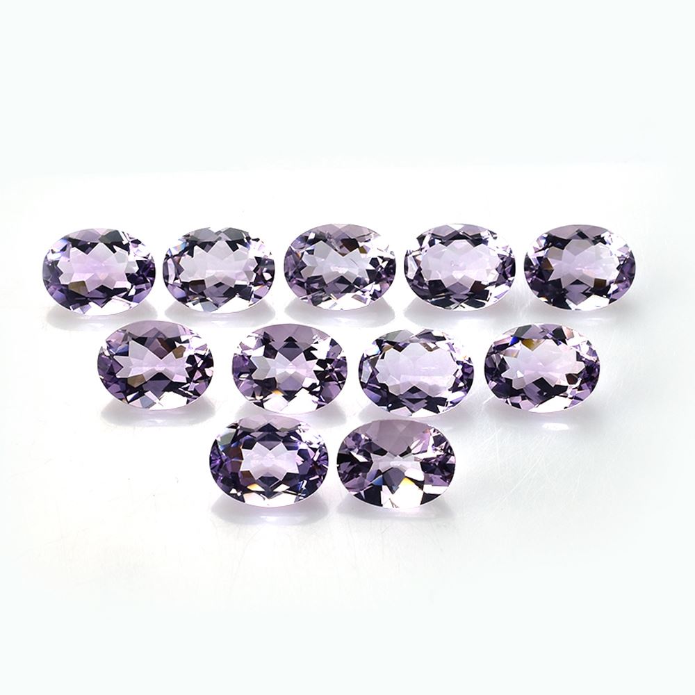 PINK AMETHYST CUT OVAL (AA)(CLEAN) 13.00X10.00 MM 4.69 CTS
