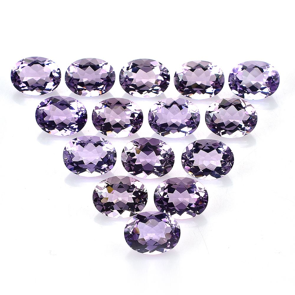 PINK AMETHYST CUT OVAL (AAA)(CLEAN) 13.00X10.00 MM 4.99 CTS