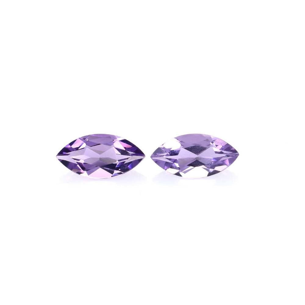 PINK AMETHYST CUT MARQUISE (AAA)(CLEAN) 10.00X5.00 MM 0.85 CTS