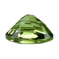 PERIDOT BUFFTOP OVAL (CLEAN) 6X5MM 0.66 Cts.