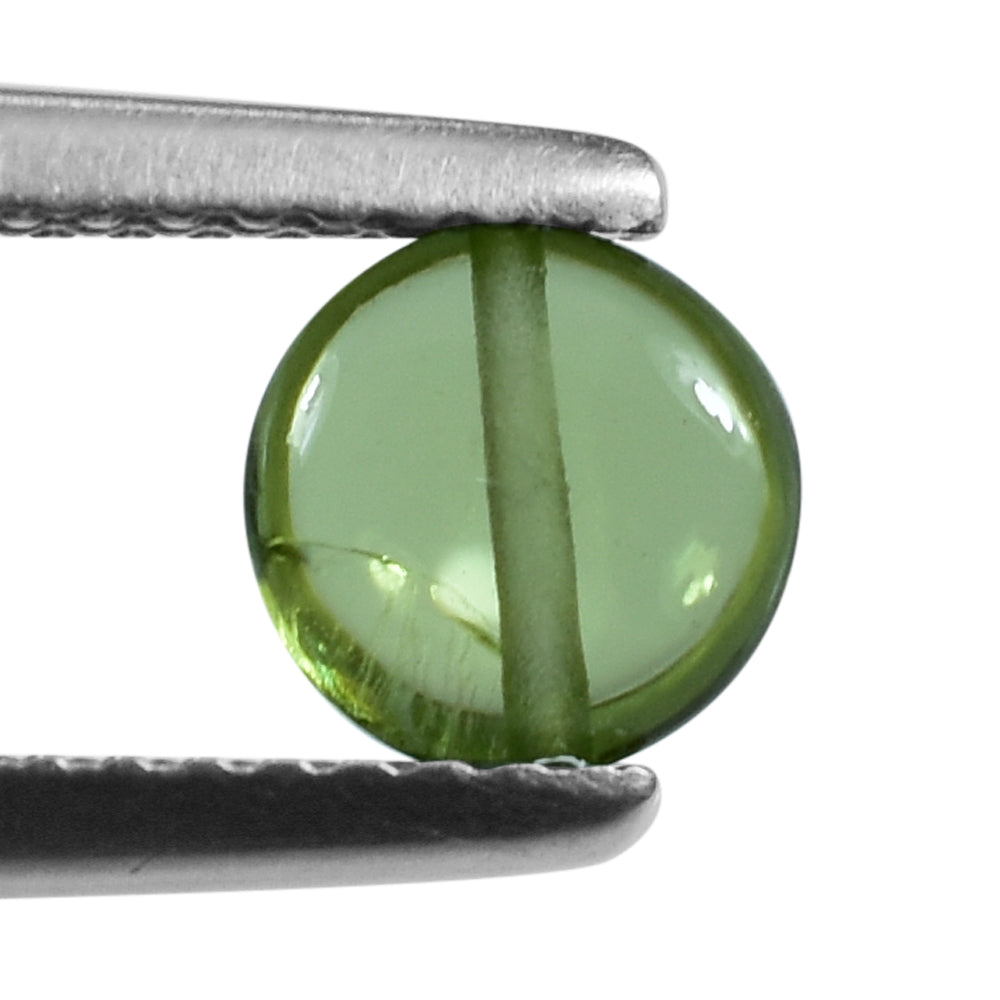 PERIDOT PLAIN BATTI (FULL DRILL) (SI) 6MM 0.93 Cts.